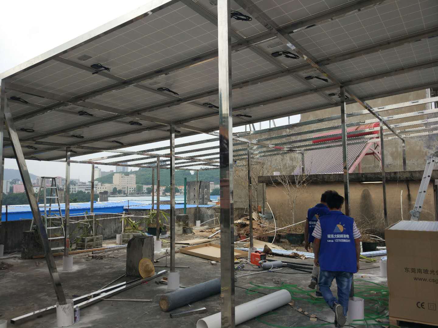 樟木头镇王生18千瓦的家庭光伏发电项目